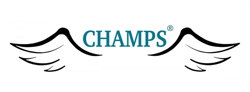 Logo des Projekts „Champs - für Wertevermittlung und Demokratie“. 