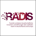 Das Logo des Transferprogramms "RADIS - Transfervorhaben Gesellschaftliche Ursachen und Wirkungen des radikalen Islam in Deutschland und Europa"